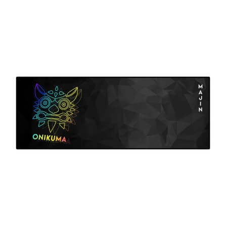 แผ่นรองเมาส์เกมมิ่ง ONIKUMA MAJIN GAMING MOUSEPAD - สีดำ_0